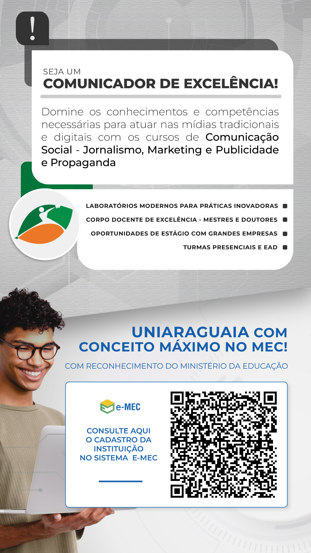 UniAraguaia USA - Cursos de Comunicação